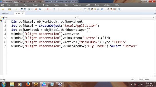 UFT Tutorial 28 смотреть онлайн