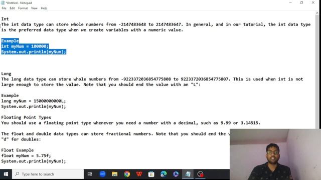How Write Varriable number and Types in Java |Basic Concepts |CodeTech |Vivek Singh | Cdac смотреть онлайн