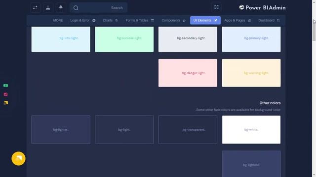 Power BI Bootstrap Admin Dashboard with RTL Dark Theme смотреть онлайн