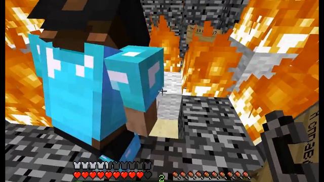 Прохождение карты "Blood Lust" в Minecraft #2 смотреть онлайн