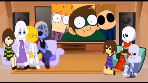 реакция андертейл на Eddsworld