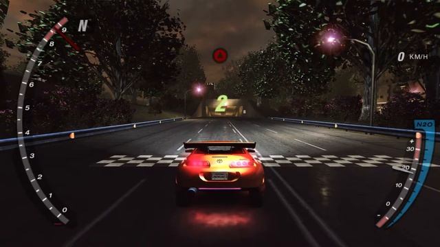 NFS Underground 2: Bayview Bridge in 19.80 with Toyota Supra 484 kW\661 Nm смотреть онлайн