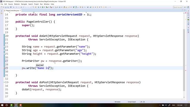 13 Getting Request Paramter From Servlet смотреть онлайн