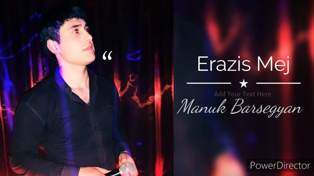 Erazis Mej Manuk Barsegyan cover version By Edgar Gevorgyan смотреть онлайн