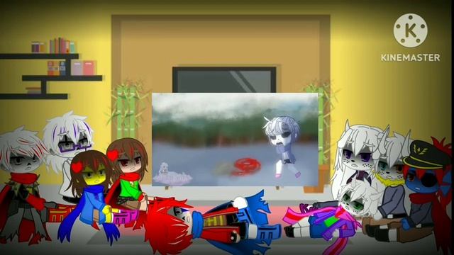 Undertale reacts to Dust!Sans (My AU/AT, Angst, Charisk, Gacha Club) смотреть онлайн