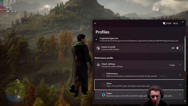 LEGION GO HOGWARTS LEGACY MOD FSR3