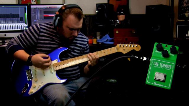Ibanez TS808 Tube Screamer (Stratocaster) смотреть онлайн