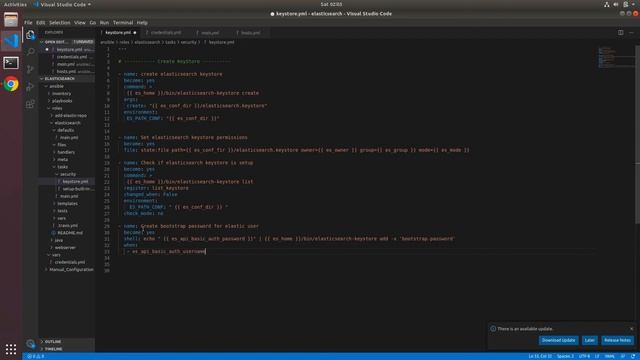 How to configure x-pack security for Elasticsearch using Ansible [ELK stack 7.x] смотреть онлайн