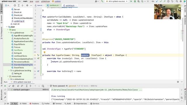 Kotlin TDD - Refactoring to find ItemType смотреть онлайн