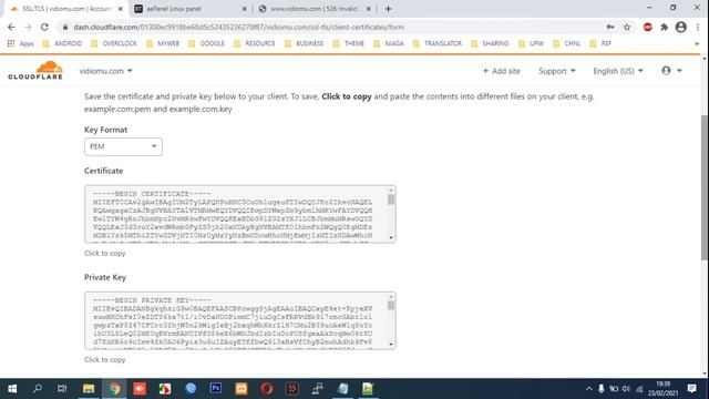 Use SSL from Cloudflare With Certificate to Domain Name смотреть онлайн
