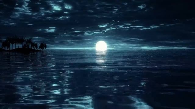 Peaceful Night | Deep Sleep Music 528Hz | Calm Ocean Waves For Sleeping | Sleep Meditation Music смотреть онлайн