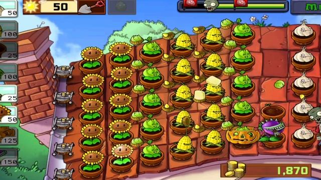 Roof Stage 1-10 | Killed Monster | Plants Vs Zombies смотреть онлайн