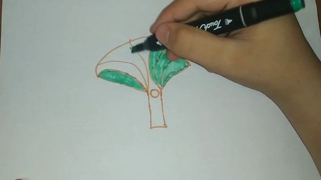 как можно нарисовать дерево | Drawing for children Tree смотреть онлайн
