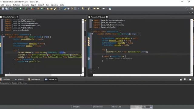 1. Sockets TCP en Java смотреть онлайн