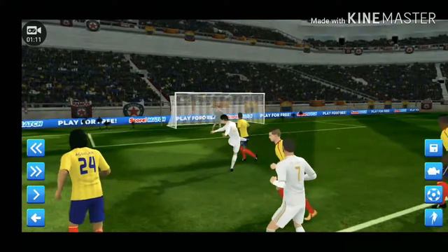 | James Rodriguez | Back in Real Madrid | Dream league soccer | Skills n Goals | смотреть онлайн