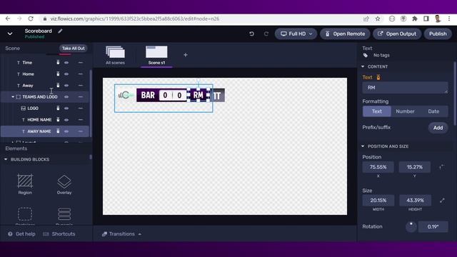 Viz Flowics - Integrating Google Sheets data using the Graphics Control API - Scorebug graphics смотреть онлайн