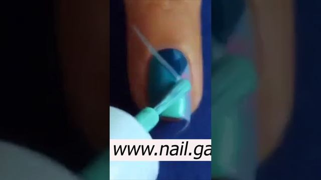 Стильный маникюр 2022 | Голубой маникюр 2022 | Идеи маникюра 2022 смотреть онлайн