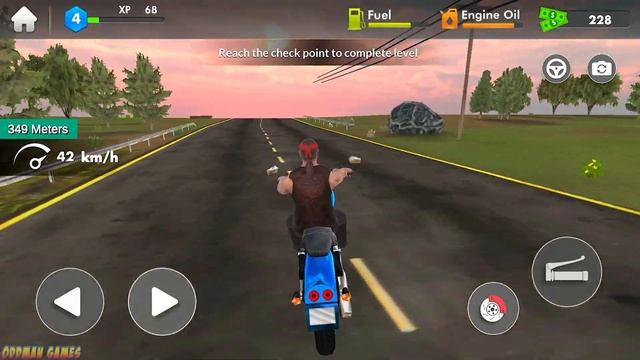 American Motorcycle Simulator: Giving a Ride to a Gorgeous Girl! смотреть онлайн