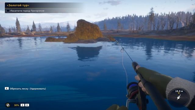 Немного Обновлений игры. Поймал Золотистую Форель - Call of the Wild: The Angler #5 смотреть онлайн
