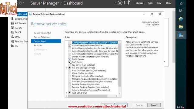 How to Remove DHCP Server | Uninstall DHCP Server 2012, 2016, 2019 | смотреть онлайн