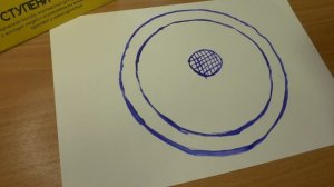 Гжельская роспись "Тарелка с узорами"