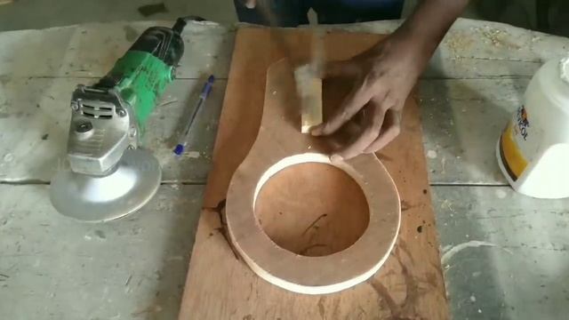 Tool Hacks | Angle grinder machine modified to level grinder machine | wood work смотреть онлайн