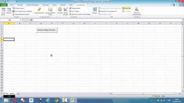 Macros Excel – VBA 1.- Ocultar Hojas Permanentemente (VeryHidden) смотреть онлайн