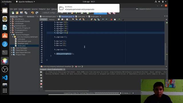 Tabla Hash Java смотреть онлайн