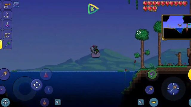 семечко с хорошим лутом и зачарованным мечом.На версии 1.4.4.5.9 #terraria смотреть онлайн