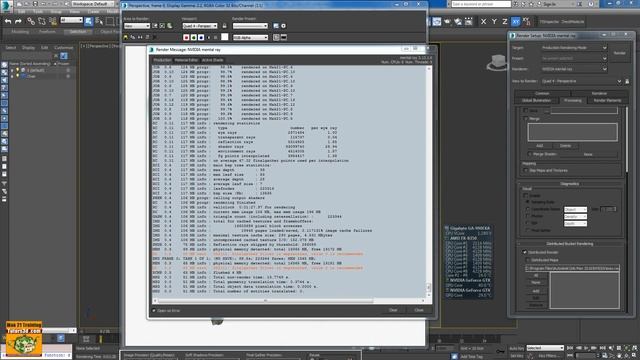 Amd FX 8350 and FX 8370 Wraith - 3ds max 2016 Rendering смотреть онлайн