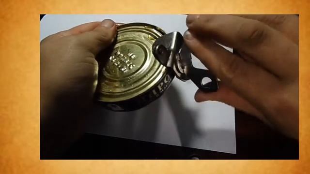 Как открыть консервы консервным ключом? смотреть онлайн