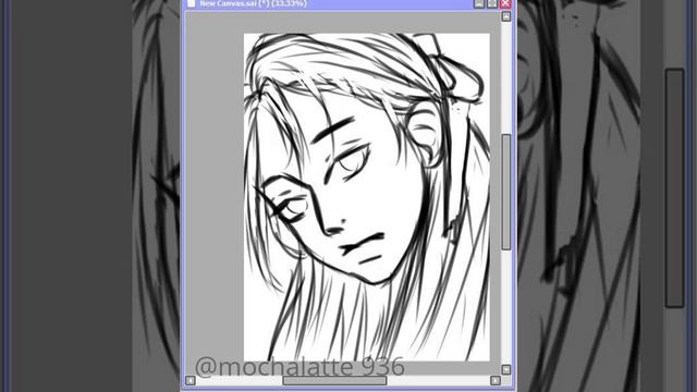 simple drawing a girl (sketch 13) смотреть онлайн