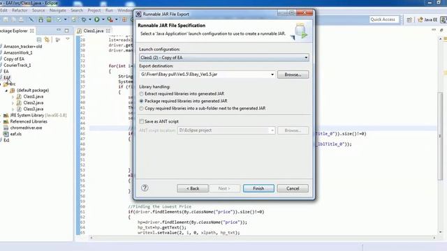 How to create an Executable Jar File in Eclipse IDE смотреть онлайн