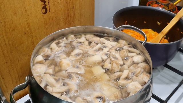 Сливочный суп с грибами смотреть онлайн