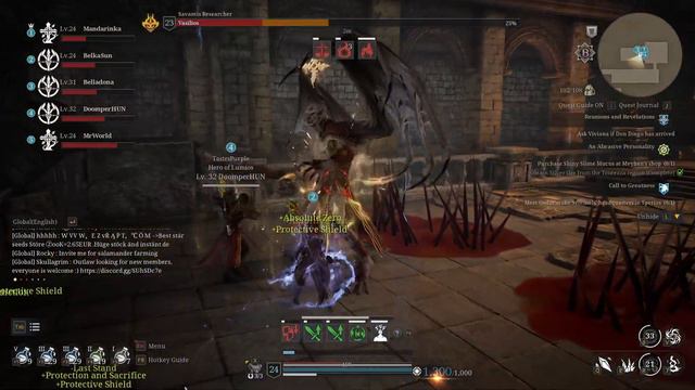 Bless Unleashed / Маг - новый билд ПВЕ. Данж 23лвл. Путь в новые земли. Exalted Founder's Pack. смотреть онлайн