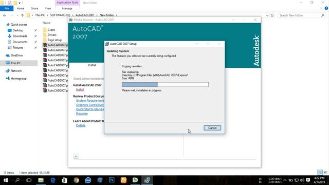 How to setup Autocad 2007 смотреть онлайн