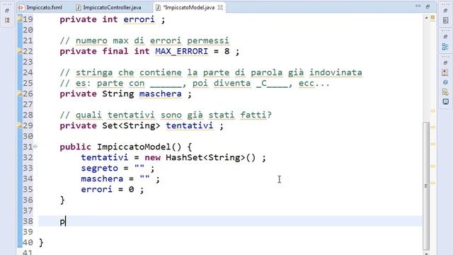 Esercizio "Impiccato" - Lez. 10 del 24/03/2015 - Tecniche di Programmazione смотреть онлайн