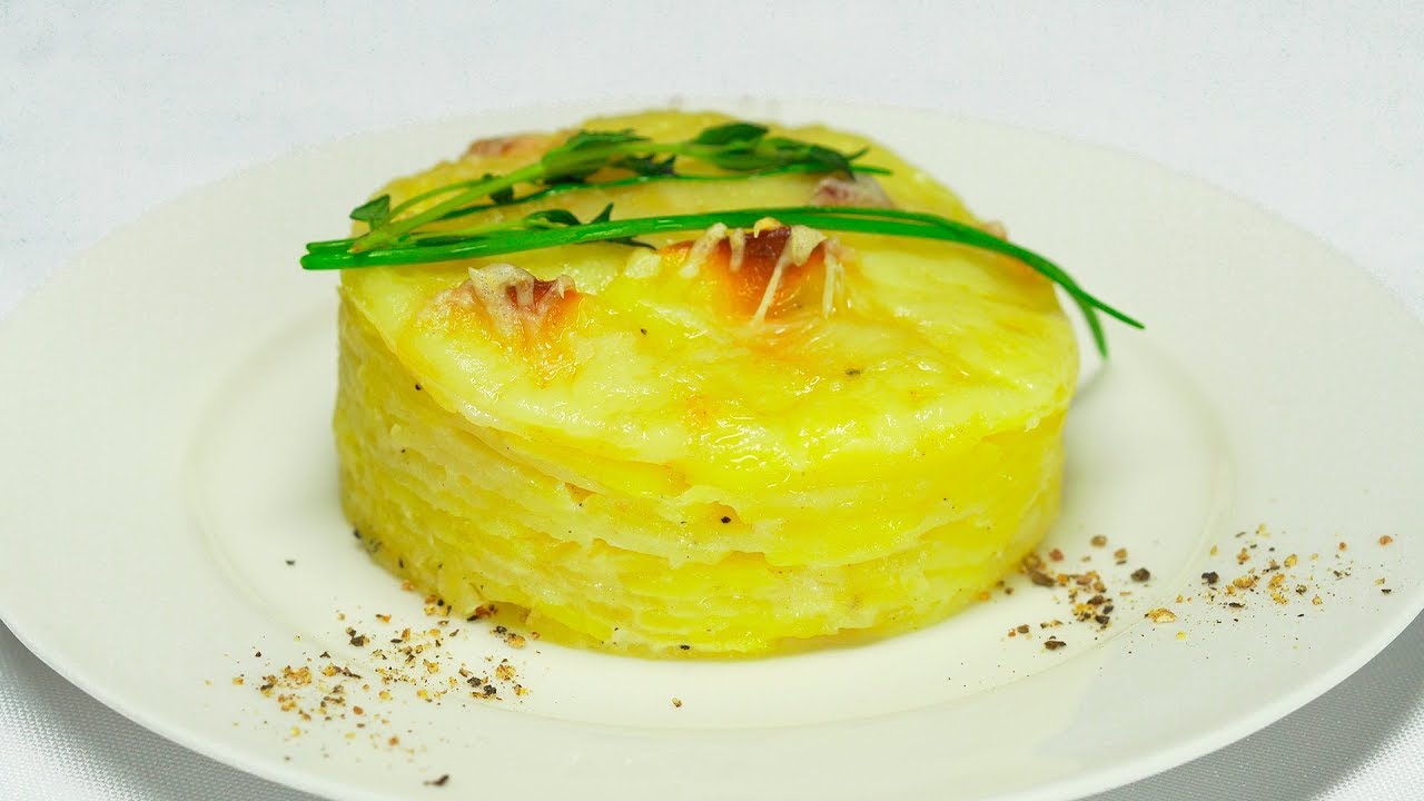 Гратен из картофеля. смотреть онлайн