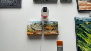 Сравниваем Внешний вид финишных покрытий для масляной живописи: Глянец|Сатин|Матовый