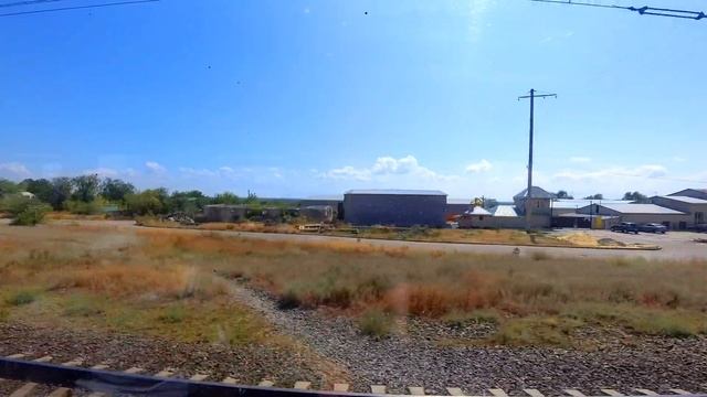 Волгоград, электричка с Тракторной пассажирской на Заканальную 08.08.2020, 2,7k, коррекция объектив смотреть онлайн