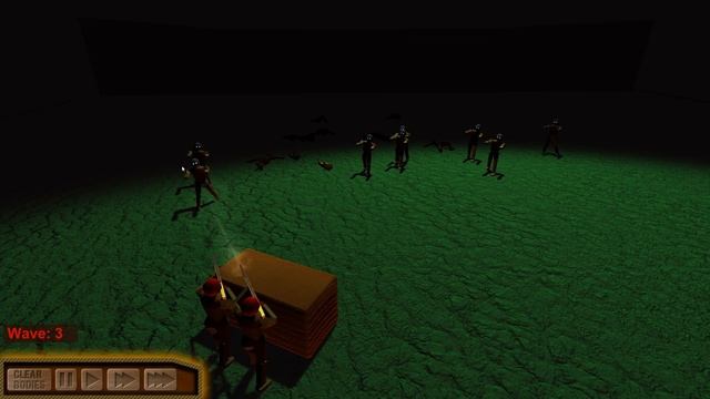 АТАКА ДЕРЕВЯННЫХ ЗОМБИ - Игра Wooden Battles. Зомби против солдатиков смотреть онлайн