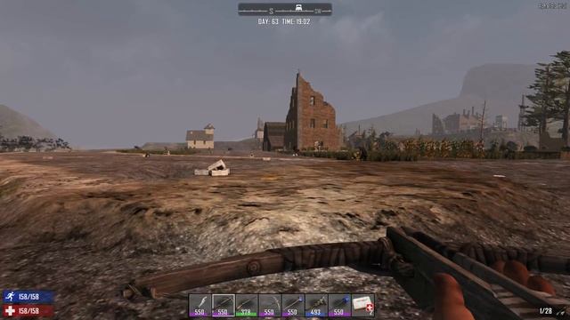 7 Days to Die Solo Random Map #38 Самая легкая судная ночь! смотреть онлайн