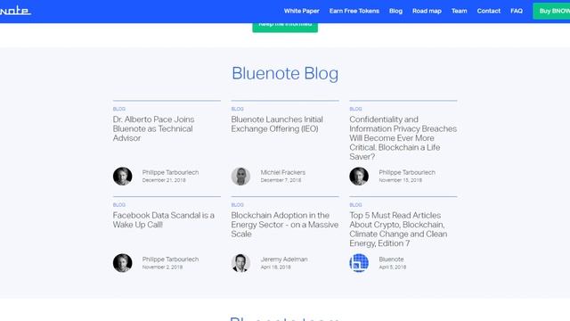 Bluenote (Bnow) Обзор от ICO Каталог смотреть онлайн
