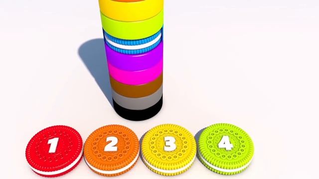 Учим Цвета с 3D деревянной игрушкой и молотом для детей смотреть онлайн