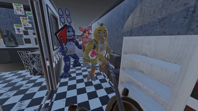 Пиццерия из FNAF 1 в Blade and Sorcery смотреть онлайн