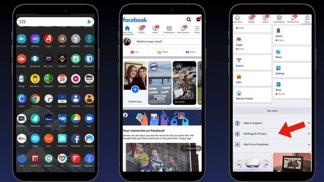 How to Change Facebook Password using the App 2021 смотреть онлайн