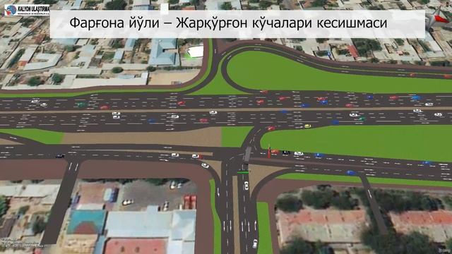 Перекресток улицы Фергана йули – Жаркурган смотреть онлайн