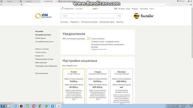 как узнать номер своего киви кошелька смотреть онлайн