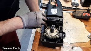 Град-М Электропила ,цепь останавливается под нагрузкой.