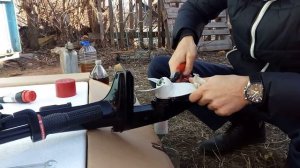 Предпусковое техническое обслуживание лодочного мотора Hangkai 3.6 HP 4 stroke ч.2